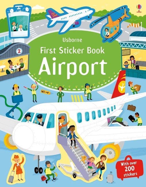 HARPER COLLINS First Sticker Book Airport