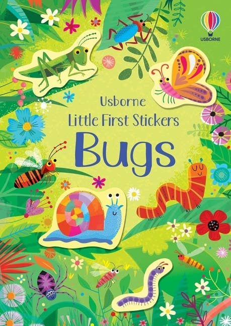 HARPER COLLINS Little First Stickers Bugs