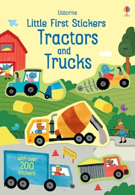 HARPER COLLINS Little First Stickers Tractors And Trucks books