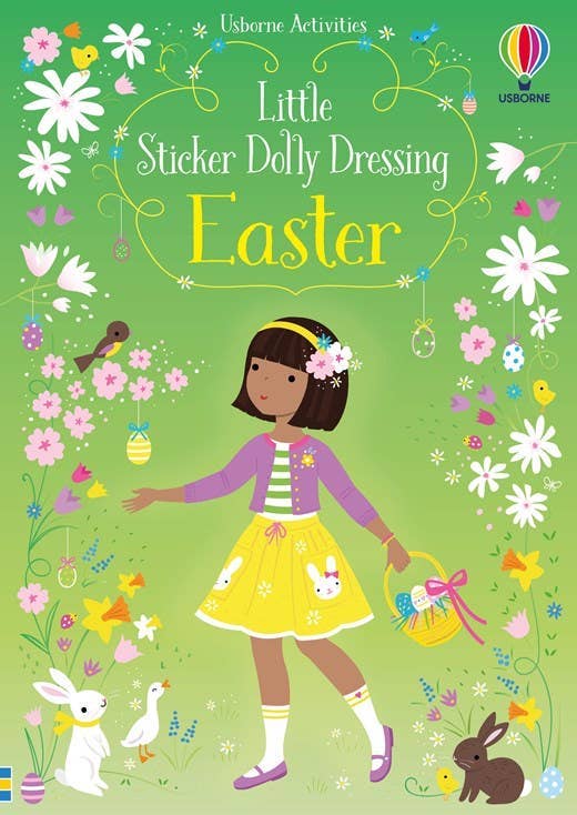 HARPER COLLINS Little Sticker Dolly Dressing Easter book
