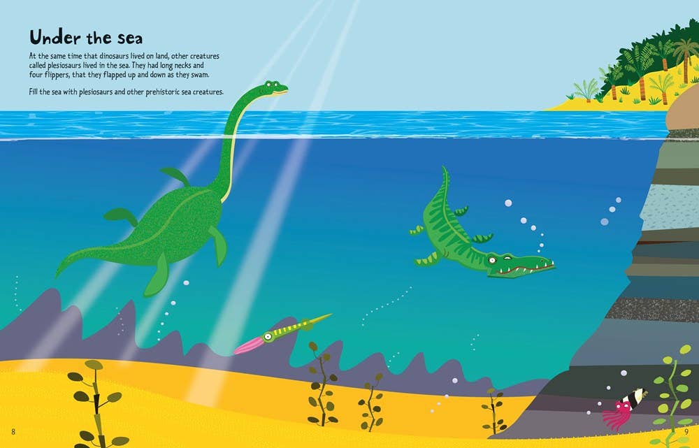 HarperCollins Big Dinosaur Sticker Book : Usborne 9781805071372