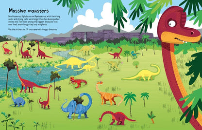 HarperCollins Big Dinosaur Sticker Book : Usborne 9781805071372
