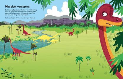 HarperCollins Big Dinosaur Sticker Book : Usborne 9781805071372