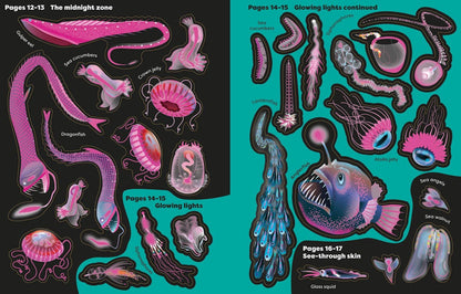 HarperCollins Big Sticker Book Weird Deep Sea Creatures : Usborne 9781836053859