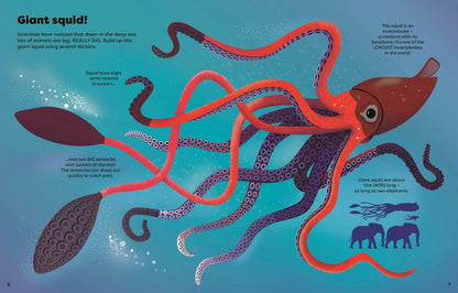 HarperCollins Big Sticker Book Weird Deep Sea Creatures : Usborne 9781836053859