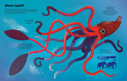 HarperCollins Big Sticker Book Weird Deep Sea Creatures : Usborne 9781836053859