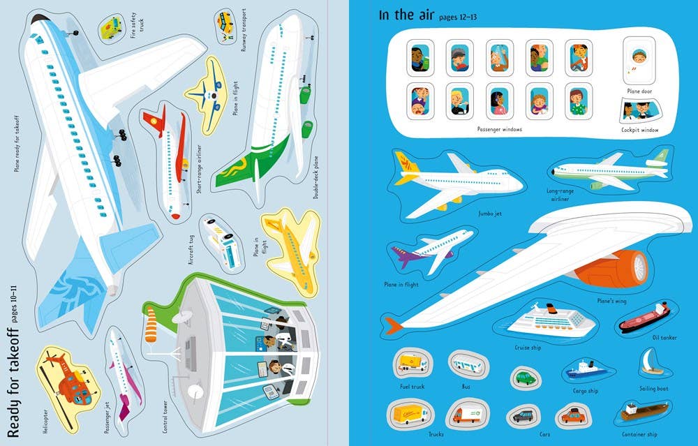 HarperCollins First Sticker Book Airport : Usborne 9781805074953