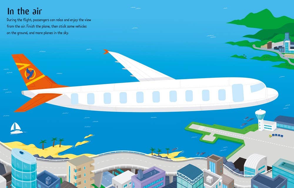 HarperCollins First Sticker Book Airport : Usborne 9781805074953