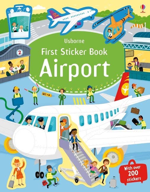 HarperCollins First Sticker Book Airport : Usborne 9781805074953