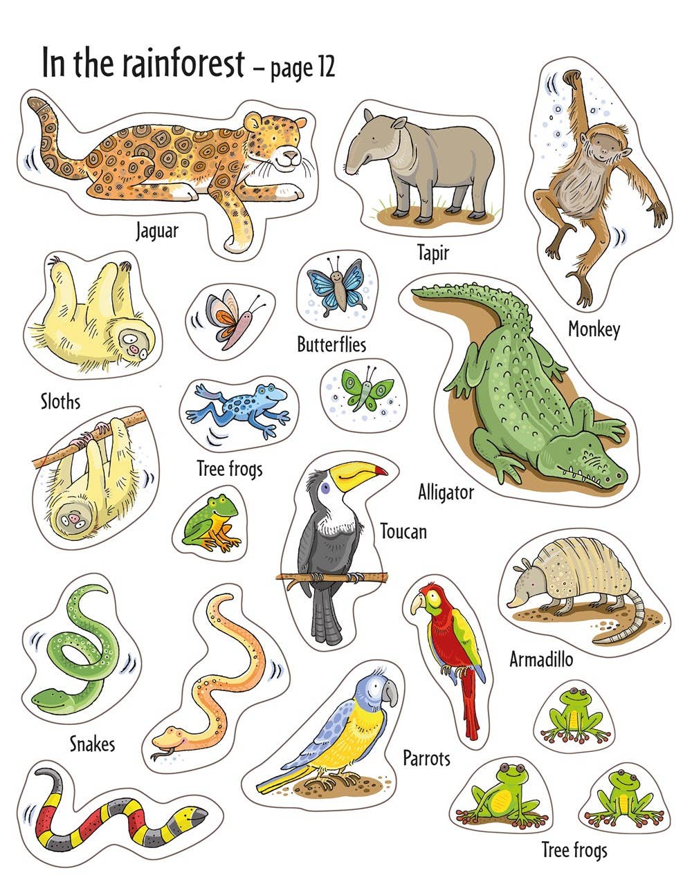 HarperCollins First Sticker Book Animals : Usborne 9781805070207