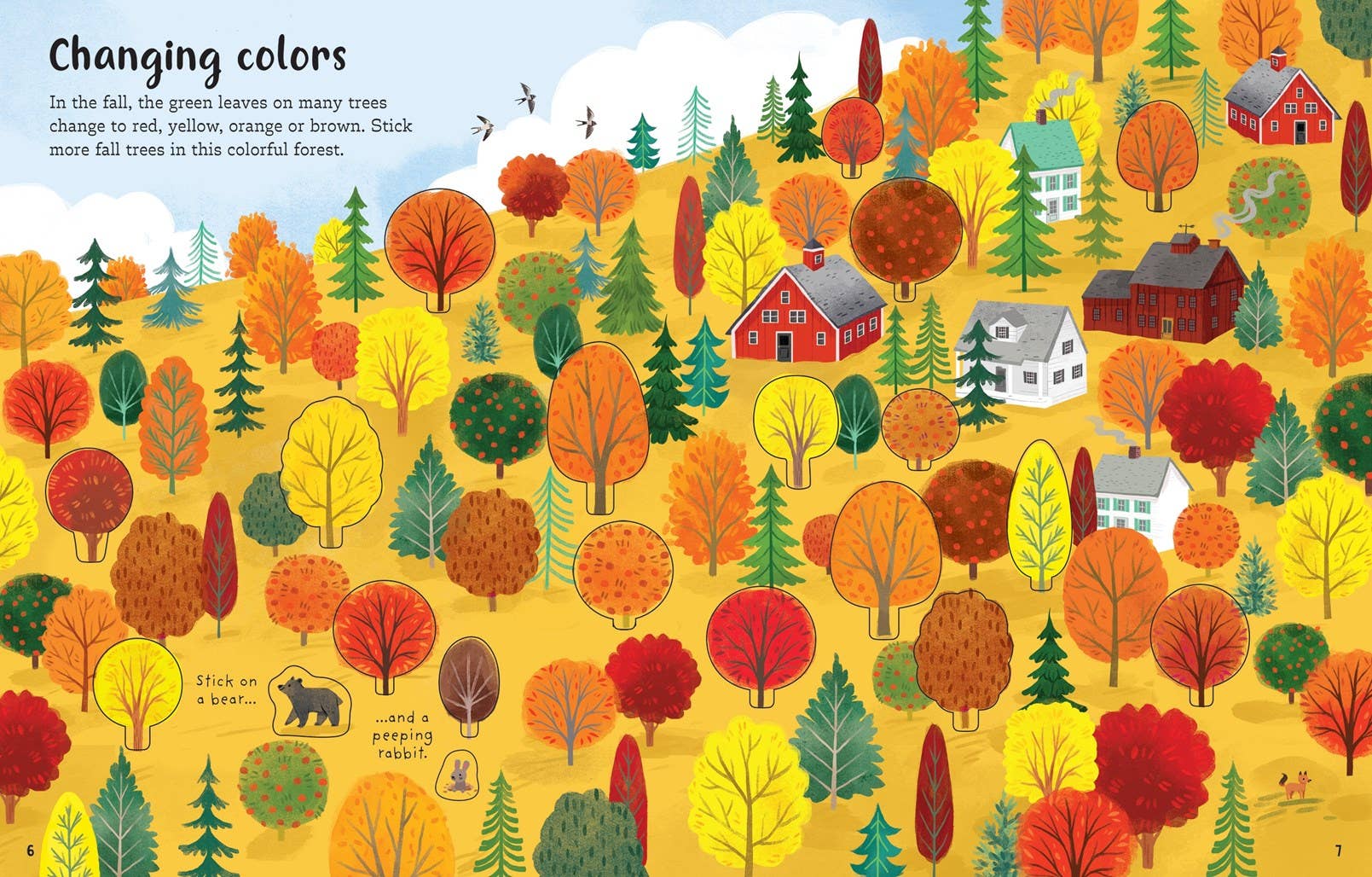 HarperCollins First Sticker Book Fall : Usborne 9781836051862