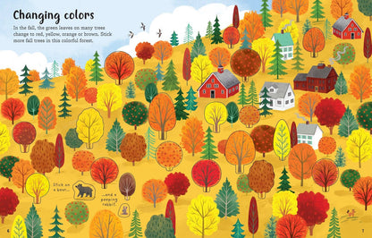 HarperCollins First Sticker Book Fall : Usborne 9781836051862