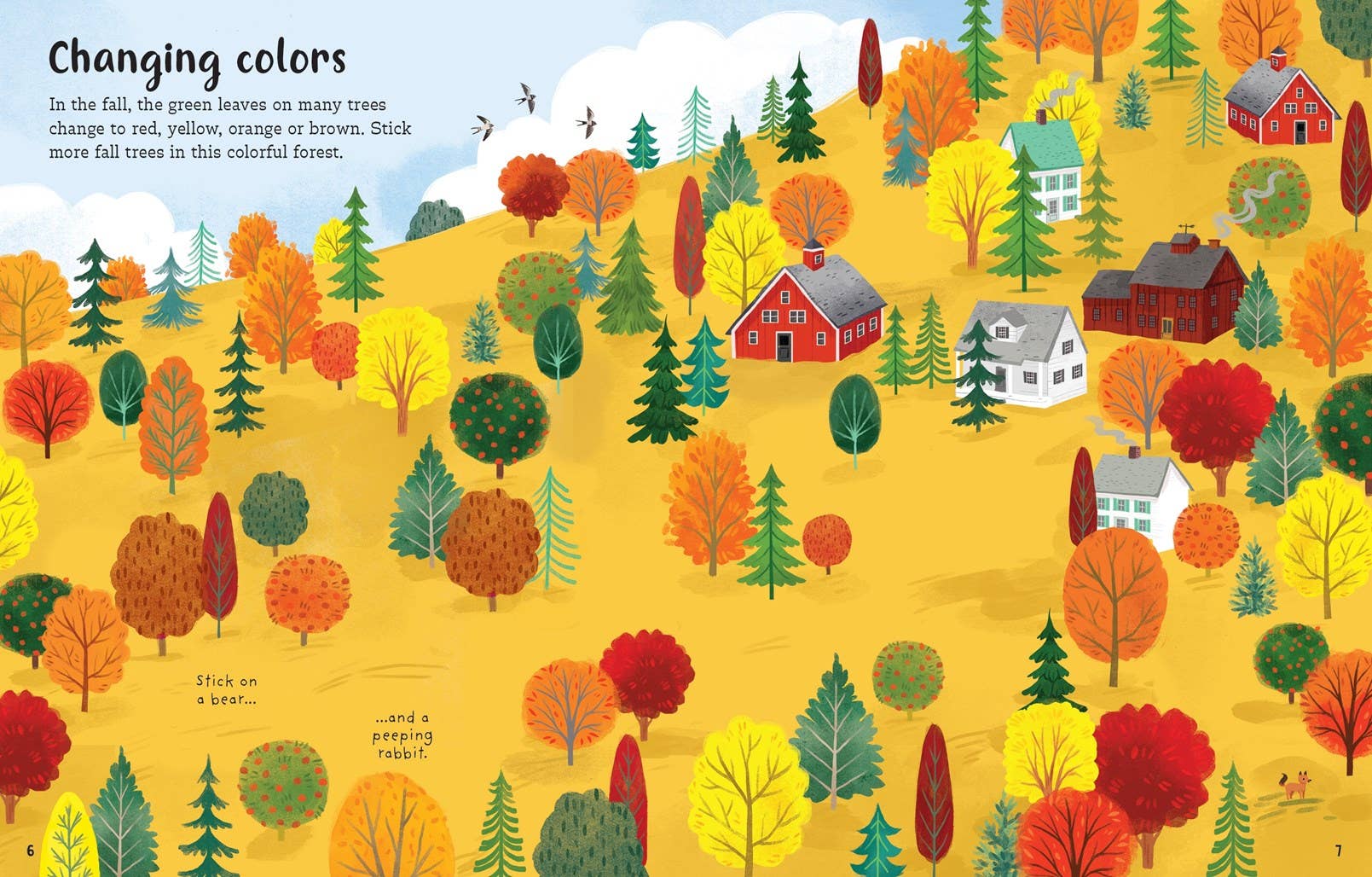 HarperCollins First Sticker Book Fall : Usborne 9781836051862