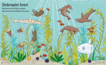 HarperCollins First Sticker Book Under The Sea : Usborne 9781805318064