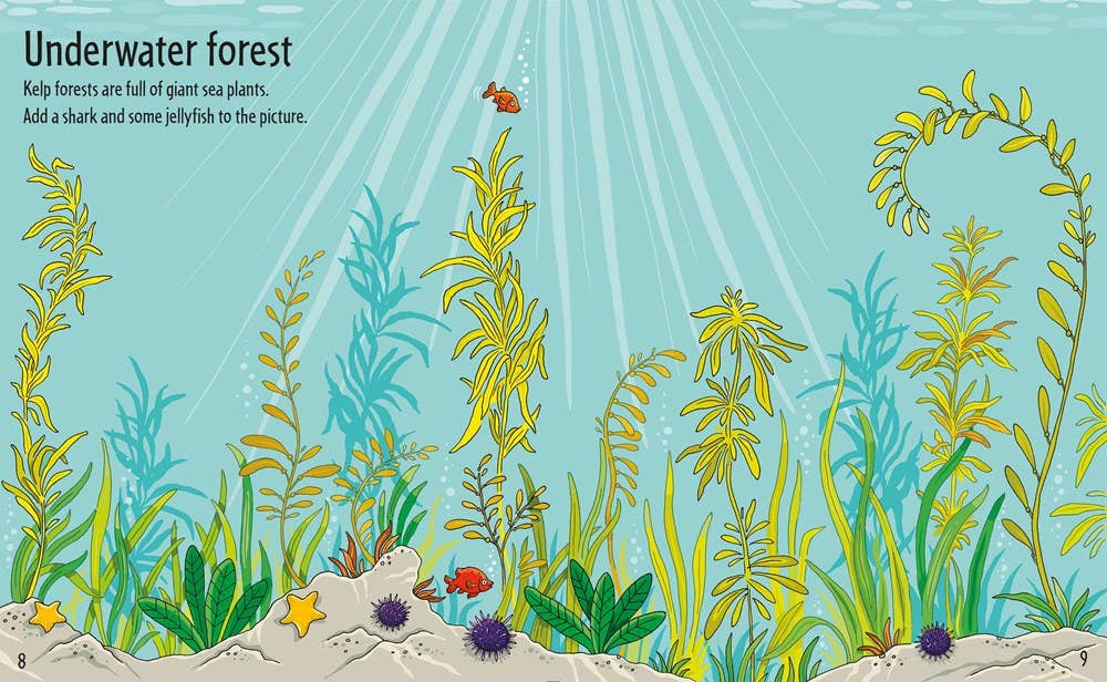 HarperCollins First Sticker Book Under The Sea : Usborne 9781805318064