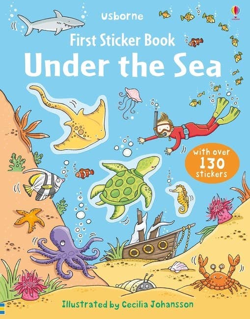 HarperCollins First Sticker Book Under The Sea : Usborne 9781805318064