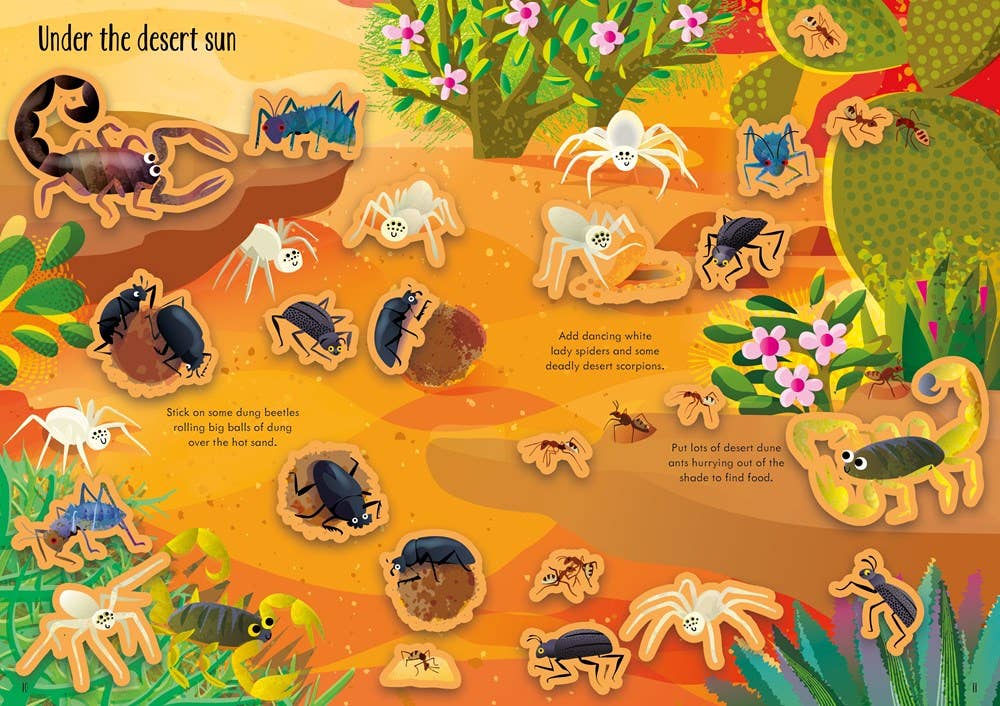 HarperCollins Little First Stickers Bugs: Sam Smith 9781835404652
