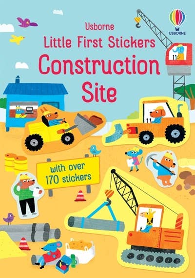HarperCollins Little First Stickers Construction Site : Usborne 9781836051244