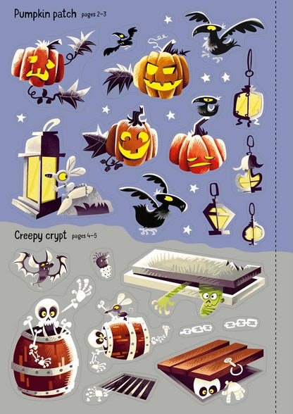 HarperCollins Sparkly Halloween Sticker Book: Usborne 9781836053965