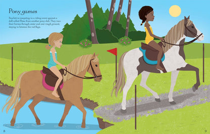 HarperCollins Sticker Dolly Dressing At the Stables: Usborne 9781836053699