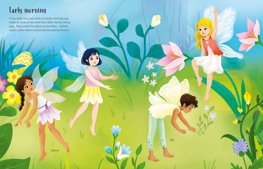 HarperCollins Sticker Dolly Dressing Easter Egg Hunt : Usborne 9781805078296
