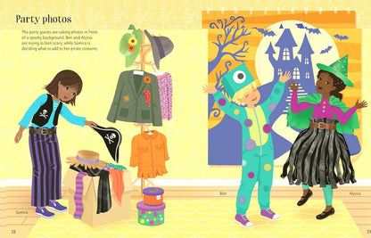HarperCollins Sticker Dolly Dressing Halloween Party : Usborne 9781836050773