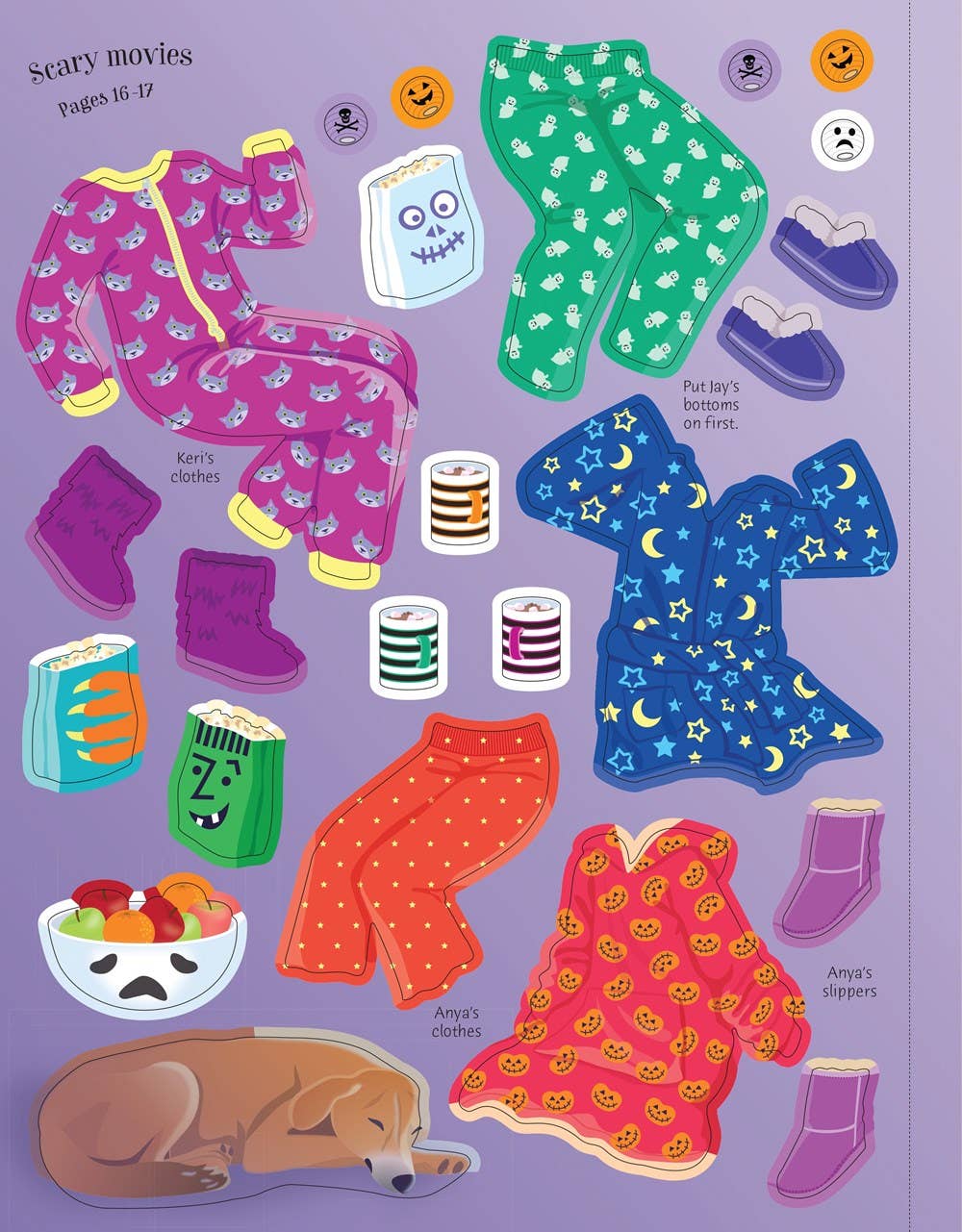 HarperCollins Sticker Dolly Dressing Halloween Party : Usborne 9781836050773