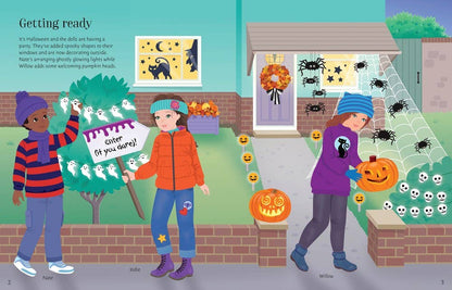 HarperCollins Sticker Dolly Dressing Halloween Party : Usborne 9781836050773
