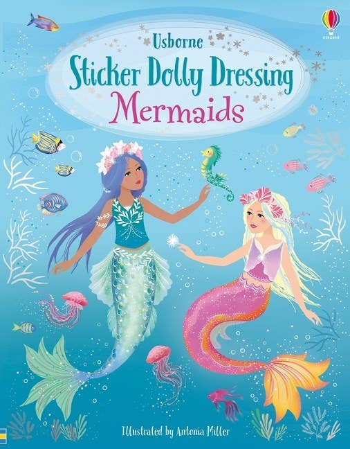 HarperCollins Sticker Dolly Dressing  Mermaids : Usborne 9781805070337