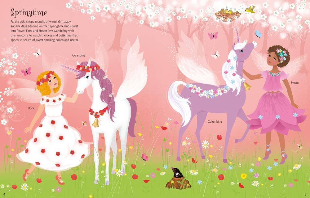 HarperCollins Sticker Dolly Dressing Unicorns : Usborne 9781805072072