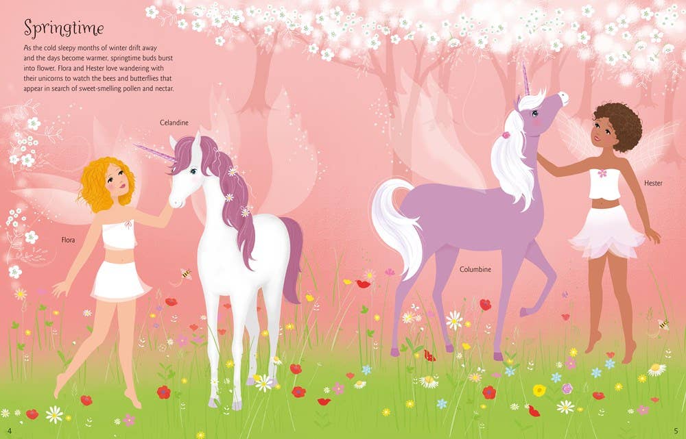 HarperCollins Sticker Dolly Dressing Unicorns : Usborne 9781805072072