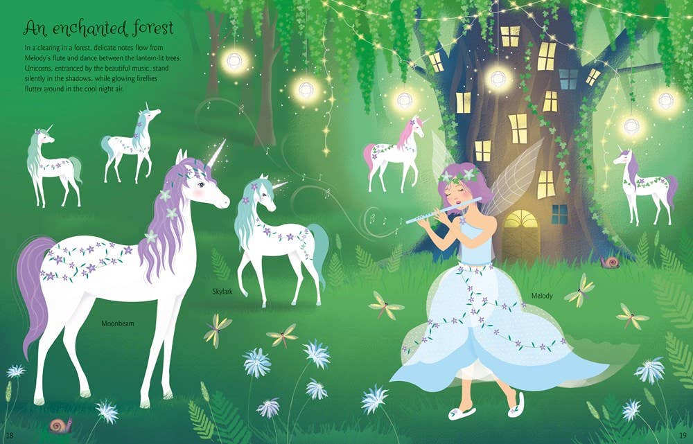 HarperCollins Sticker Dolly Dressing Unicorns : Usborne 9781805072072