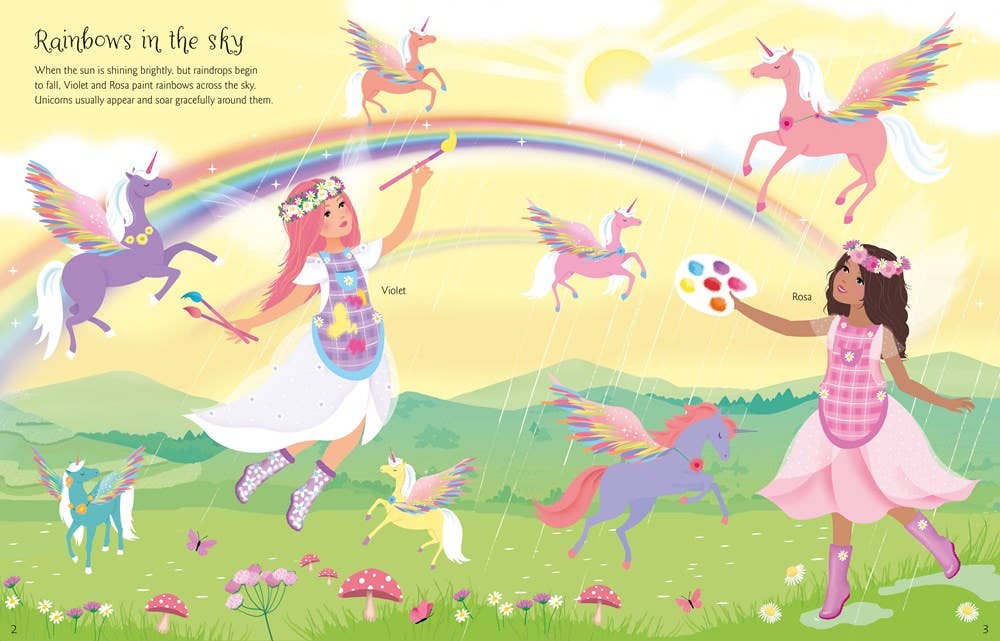 HarperCollins Sticker Dolly Dressing Unicorns : Usborne 9781805072072