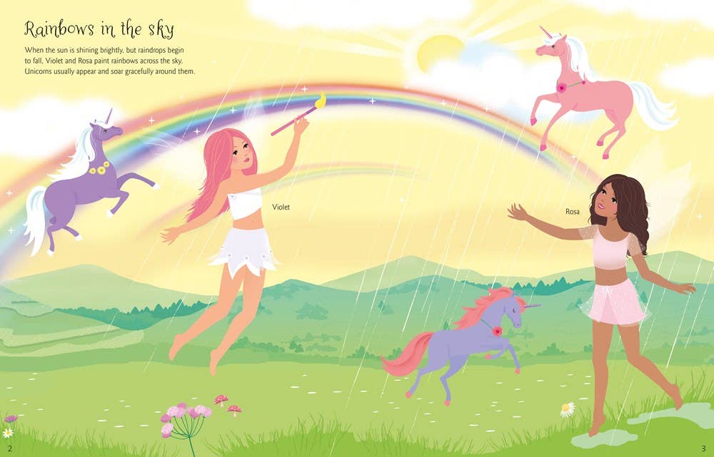 HarperCollins Sticker Dolly Dressing Unicorns : Usborne 9781805072072