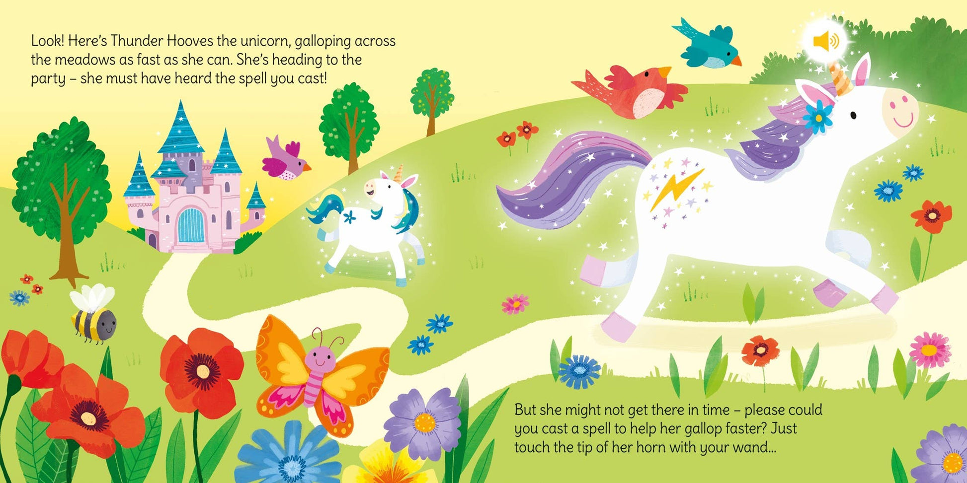 HarperCollins Wand Books: Unicorn Magic sound book : Usborne 9781805078357