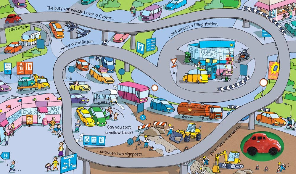 HarperCollins Wind-Up Busy Car : Usborne 9781805070221