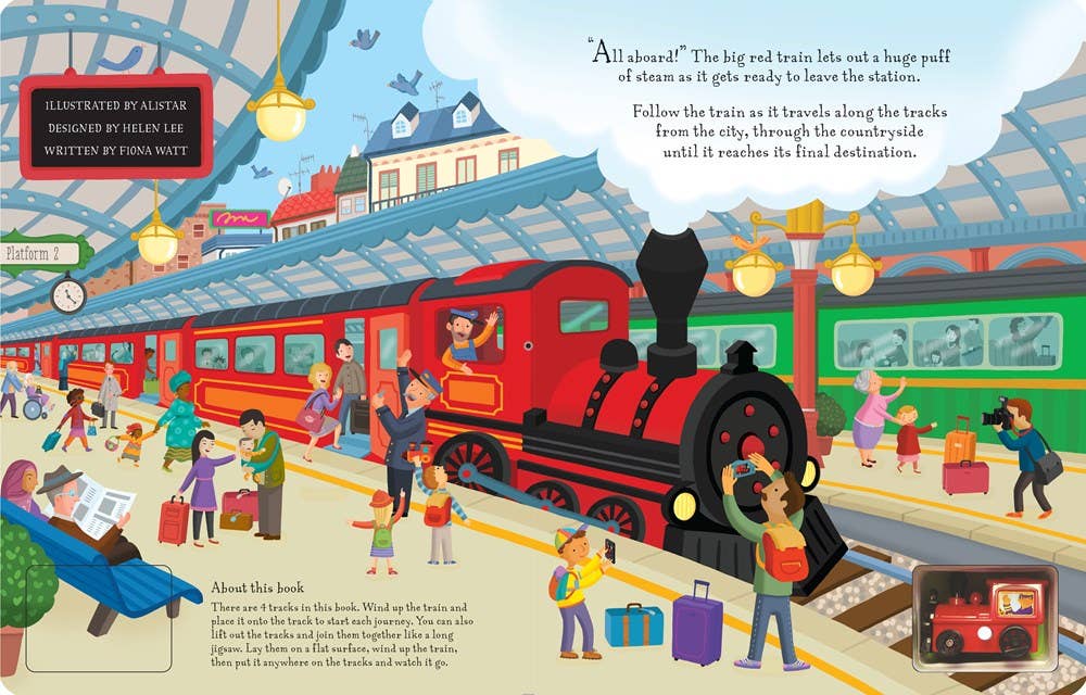 HarperCollins Wind-Up Train : Usborne 9781805318859