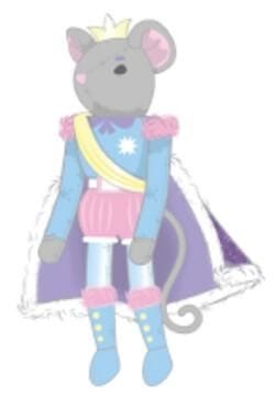 ISCREAM Iscream Girls Accessories-plush Mouse King Plush