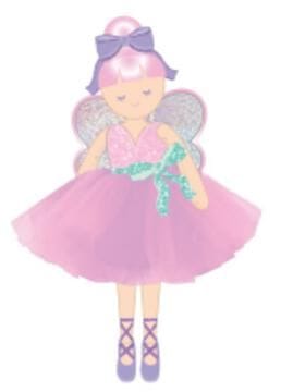 ISCREAM Iscream Girls Accessories-plush Sugar Plum Fairy