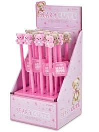 ISCREAM Iscream Girls Accessories-toys Teddy Bear Pen Pdq - 16 Pens