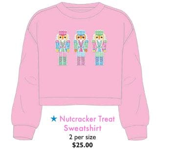 ISCREAM Iscream Women Adult-womens Nutcracker Treat Sweatshirt