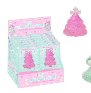 ISCREAM Iscream Glitter Tree Squeeze Toy Pdq - 12 Pieces