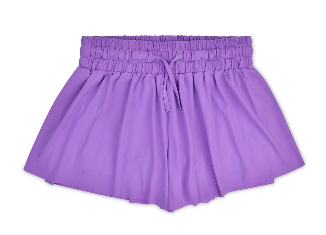 IScream Vivid Violet Butterfly Shorts