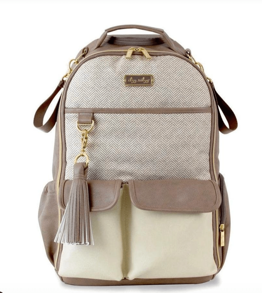 Itzy Ritzy Default Vanilla Latte Boss Backpack™ Diaper Bag