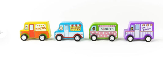 JACK RABBIT Pull back food trucks