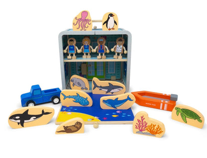JACK RABBIT Suitcase Series - Aquarium