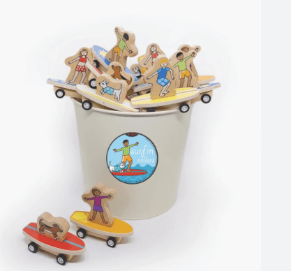 Jack Rabbit Creations Default Pullback surfer kids and dogs (1)