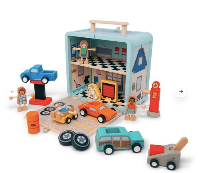 Jack Rabbit Creations Suitcase Series - Auto Garage