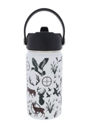 Jane Marie kids call of the wild water bottles w/straws