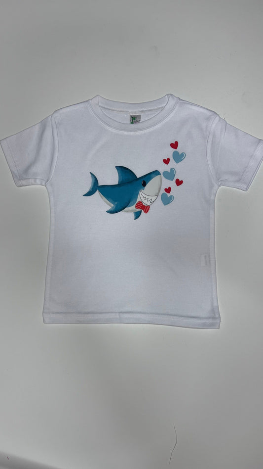 Judy T shirts Shark heart T shirt